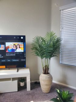 4ft. Areca Palm Artificial Tree in Sand Colored Planter