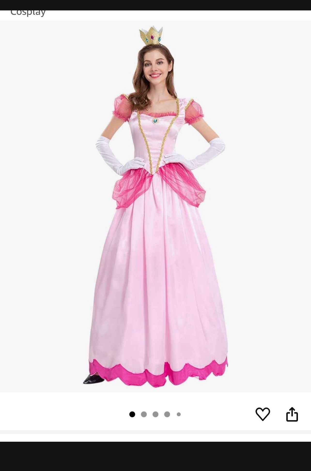 Adult large princess costume