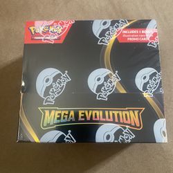 Mega Evolutions Booster Box