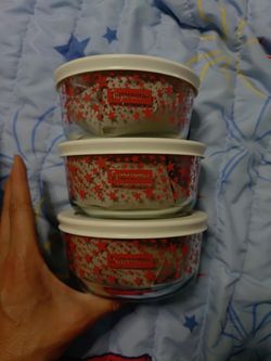 Supreme Pyrex 2 cup storage