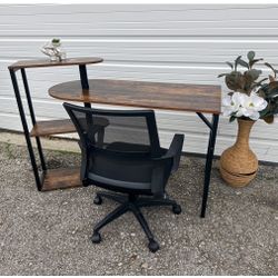 Desk And Office Chair