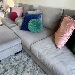 MOVING SALE! Must Go! LODGE Sofa, Oversized Chair & Ottoman - sold separately or as a set