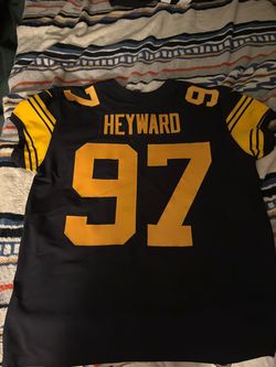 Cam Heyward Color rush jersey custom stitched