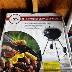 18 In Diameter Charcoal Bbq Grill