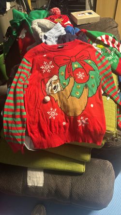 Christmas Sweater Kids Size Large