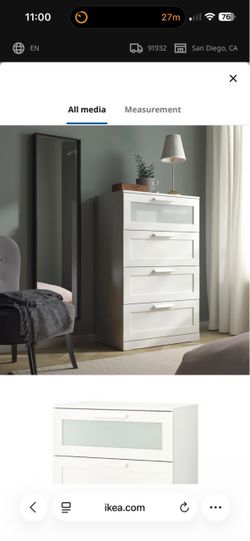 Brimnes 4-Drawer Dresser IKEA