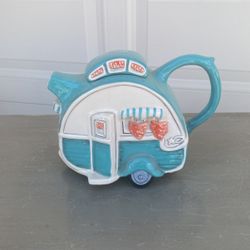 Retro Camper Tea Pot
