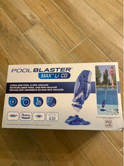 NEW Pool blaster Max Li CG Cordless Pool & Spa Vacuum REG PRICE $300