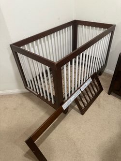 Babyletto Hudson 3-in-1 Convertible Crib with Toddler Bed Conversion Kit