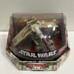 Star Wars Republic Gunship Titanium Series 2005 Die Cast New