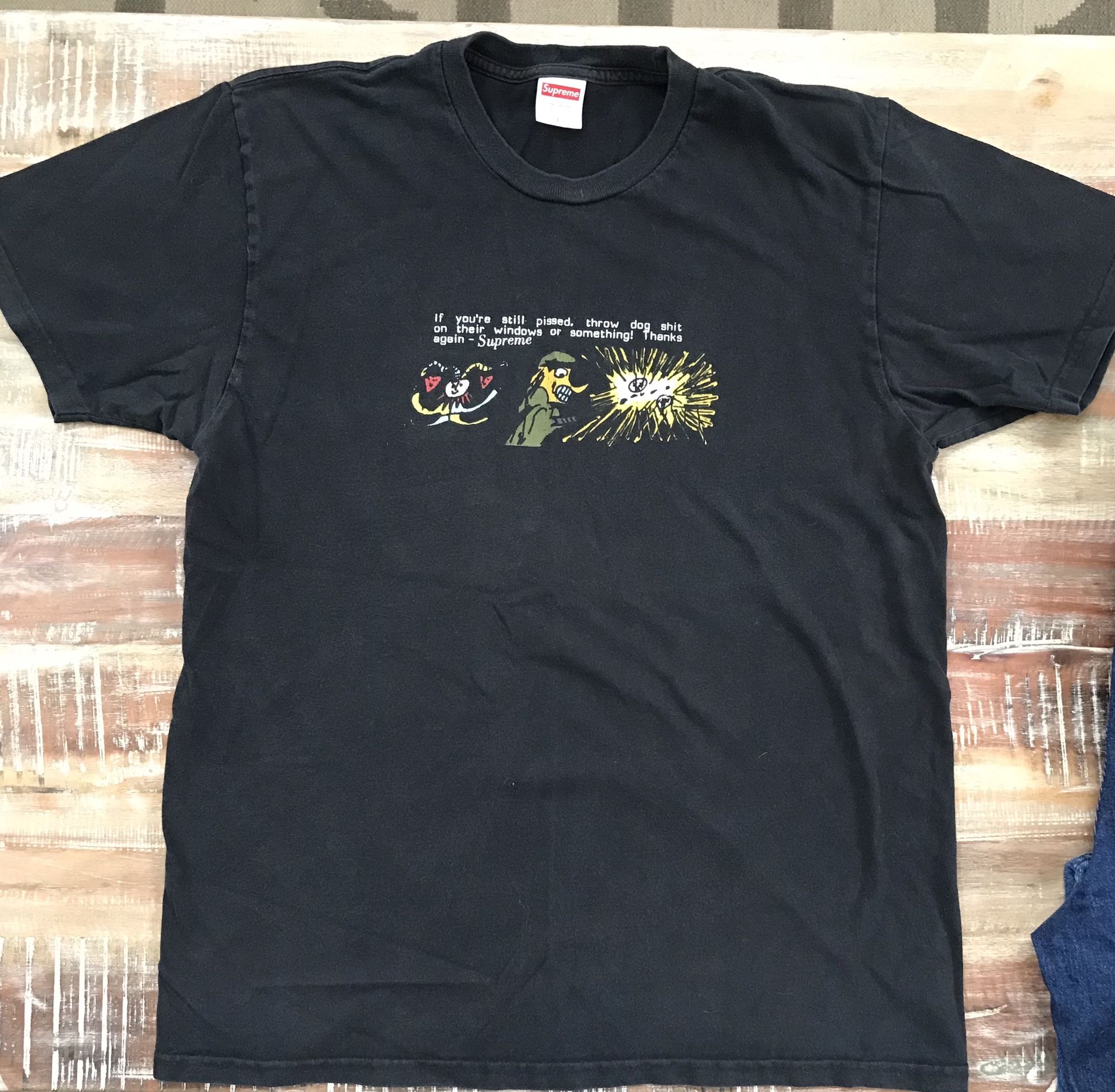 Supreme T Shirt Mens Size Large
