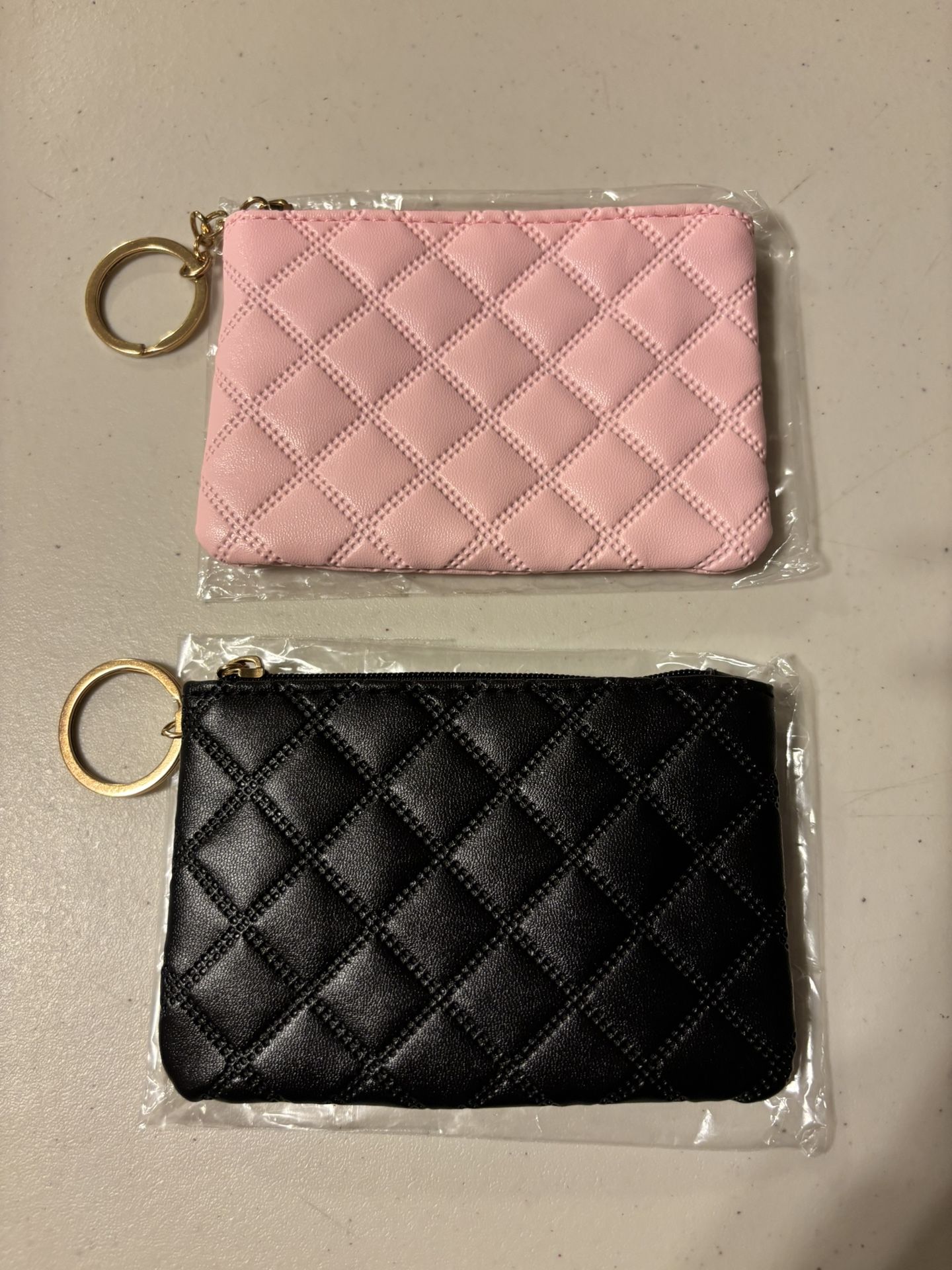 Two Coin Bags-keychains Set. New