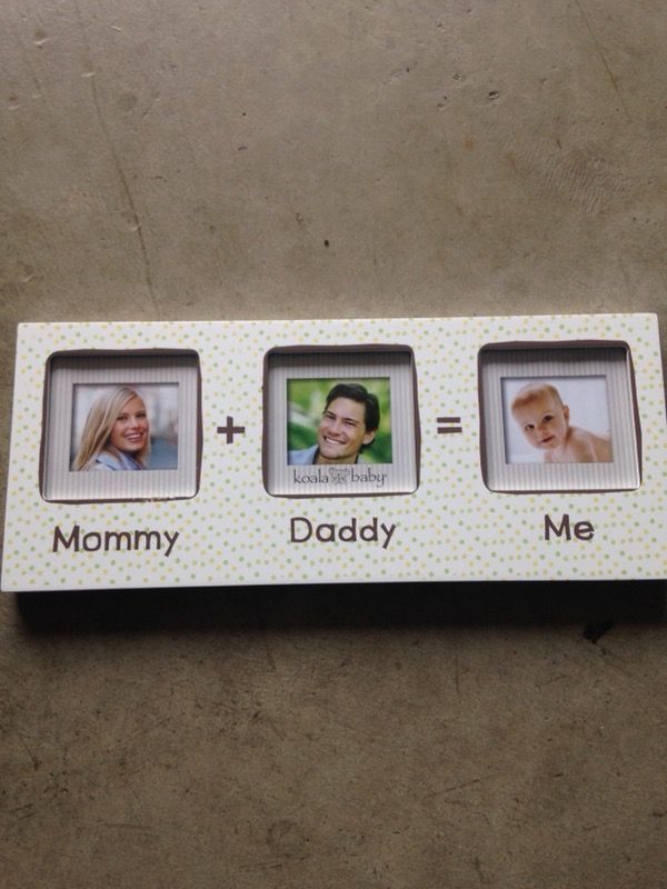 Mommy Daddy And Me Picture Frame Freshomedaily