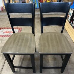 Wood American Warehouse Barstools