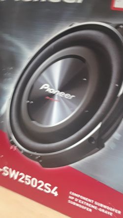 PIONEER car subwoofer