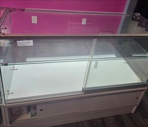 Glass Display Case Cabinet Showcase smoke shop