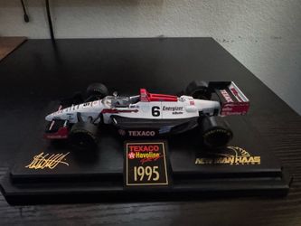 Texaco Havoline 1995 #6 Indy Racecar Diecast Newman Haas Racing w/ Stand