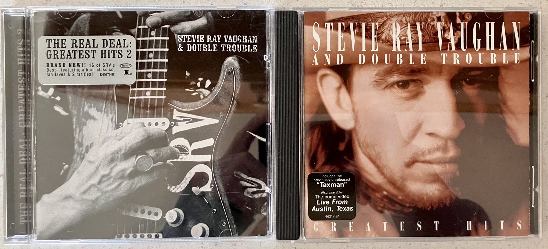 Stevie Ray Vaughan CD’s
