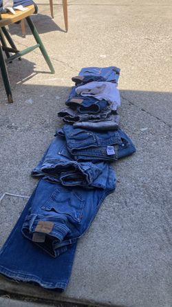 Size 14 jeans 7 pair