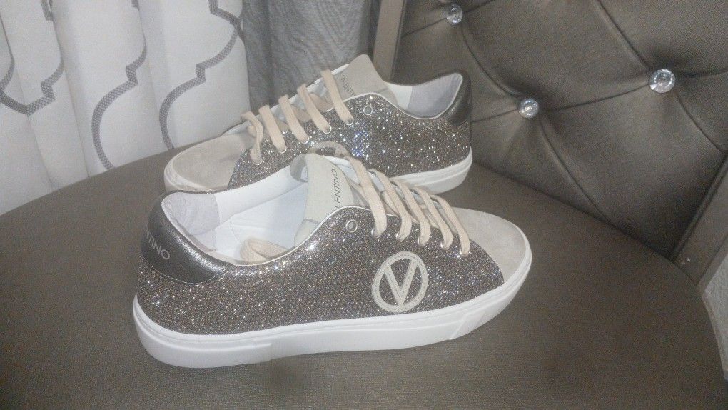 Valentino Sparkling Sneakers Size 9