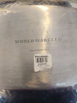 World Market Hammered Decorative Bowl