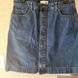 Loft Jeans Skirt
