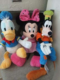DISNEY Minnie, Goofy & Donald Duck