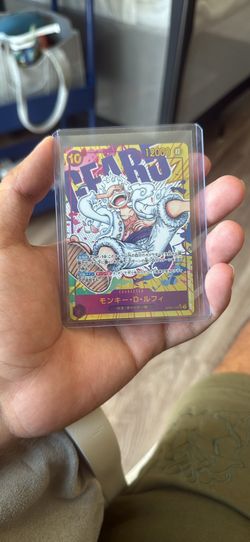 One Piece Card Game Monkey D. Luffy OP05-119 SEC