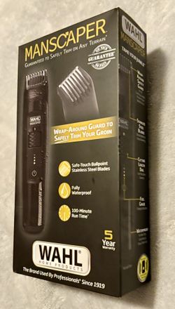WAHL MANSCAPER® LITHIUM-ION™ BODY GROOMING CORDLESS RECHARGEABLE TRIMMER(Brand New In Box)