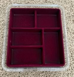 Stackable Jewelry Trays Organizer Set with Clear Lid, Trays for Drawer, Earring Necklace Bracelet Ring Display Organizer