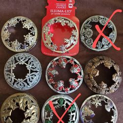 New Metal Candle Toppers, Each