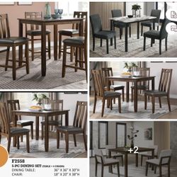 Dining Table Set With Chairs 