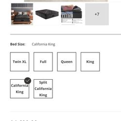 King Split Mattresses BeautyRest Black C Class ( Price Drop‼️) 🎁❄️🎄
