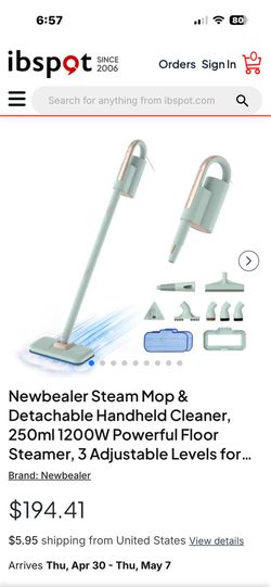 Newbealer Steam Mop & Cleaner
