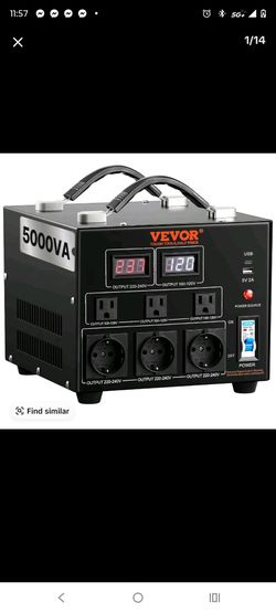VEVOR 5000VA Voltage Converter Transformer