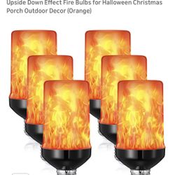 Vihose New 6 Pack Led Flame Light  Bulbs For Outside