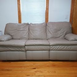 Leather Sofa 