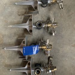 4 Heavy Duty Brass Sprinklers