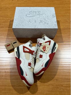 NEW Nike X Nigel Sylvester Air Jordan 4 Retro OG Brick After Brick Men’s Size 12