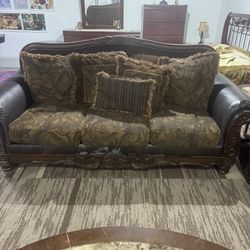 2 Sofa Set  With Free Coffee Table Set of 3