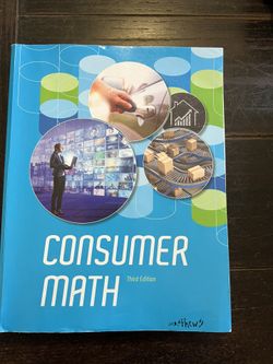 BJU Homeschool Press Consumer Math 3rd Edition