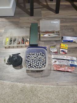 Pflueger fly reel and randoms