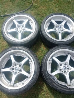 Rare Discontinued Rays Wheels 19in 2 piece