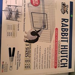 Indoor outdoor rabbit cage brand new.