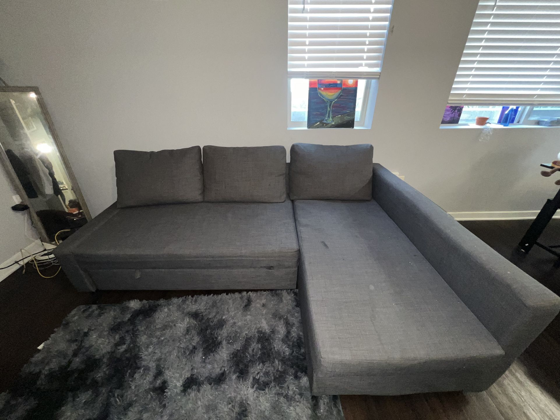 Sleeper Sectional W/ Storage