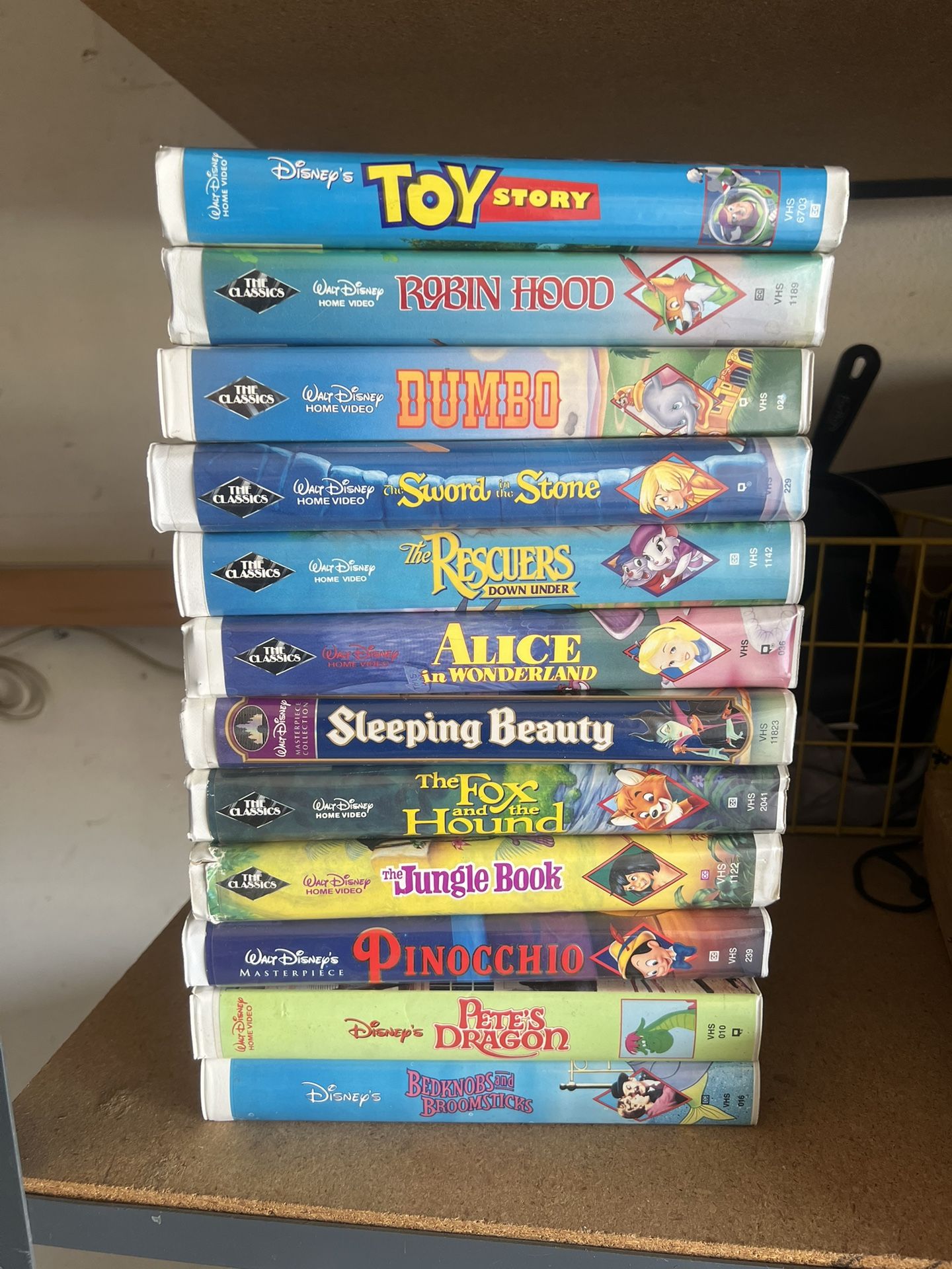 Old Disney VHS