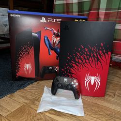 Ps5 Spiderman Limited Edition Complete With Box 