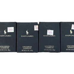Ralph Lauren Cleansing Bar Soap 3.7 Oz Ounce Vintage Retro Men Skincare Lot