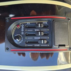 Washburn Acoustic electric bass guitar