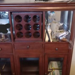 Refrigerator And Wine Rack